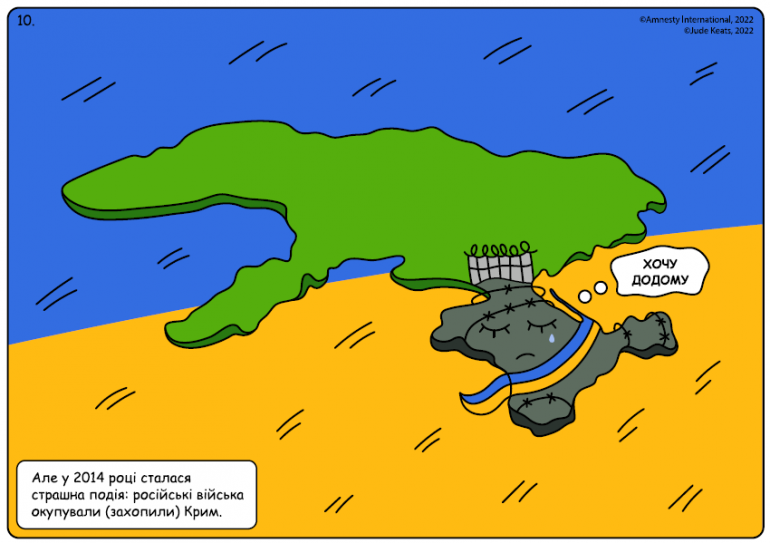 У вільний доступ викладено комікс для дітей про депортацію кримських татар