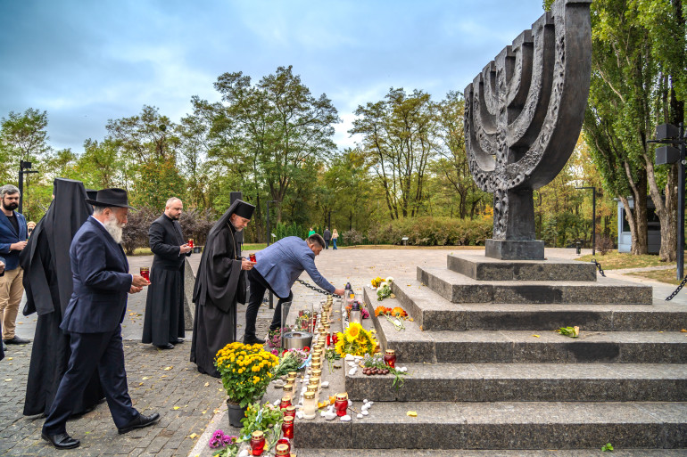 Представники різних конфесій спільним молитовним заходом вшанували пам’ять жертв Бабиного Яру