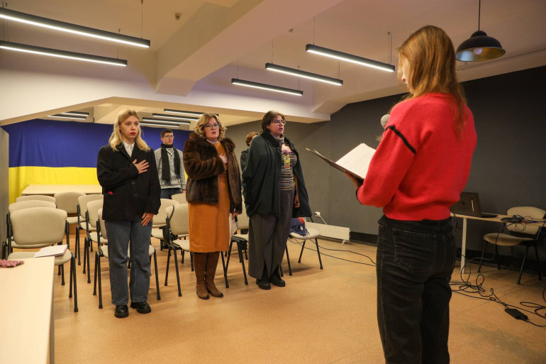 У Каразінському університеті міста Харків відбувся звітний захід стипендіатів Стипендії імені Едуарда Зуба 2025 року